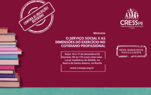 Confira as inscrições deferidas para o minicurso 